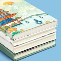 Carnet à grille de points pour étudiants avec impression UV personnalisée, couverture souple en PU, format A5, 2027, en gros