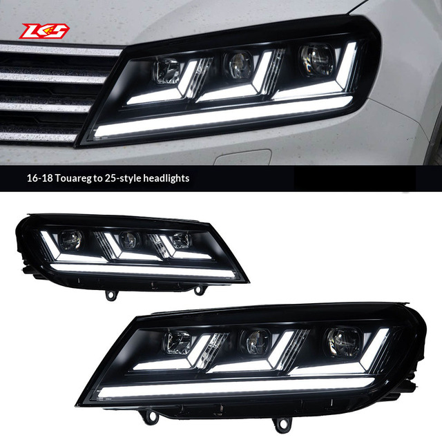 Original Factory for for 2016-2018 Led Headlight Assembly 55W 6000K New Upgrade 2025 Style DRL Sequential Turn Signal