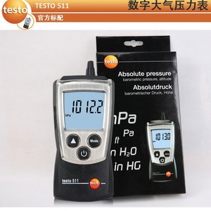 Manómetro de Presión Absoluta Testo 511, 300-1200 hPa, Pantalla Digital de Alta Precisión para Medición de Presión Atmosférica y en Conductos - Product Image 4