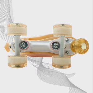 <span class=keywords><strong>Pattini</strong></span> a rotelle Quad di alta qualità per adulti <span class=keywords><strong>pattini</strong></span> a rotelle con ruote in PU lampeggianti - Product Image 4