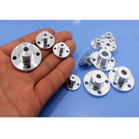 Accouplement à bride rigide 3 mm 3,17 mm 4 mm 5 mm 6 mm 6,35 mm pour support d'arbre de guidage de moteur