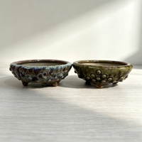 Pot à succulentes en poterie, pots à fleurs en terre cuite, pots à bonsaï en argile violette Yixing, céramique émaillée écologique, style traditionnel pour la maison