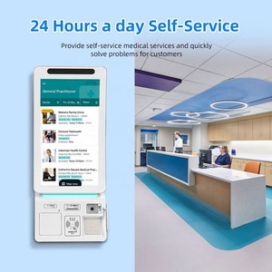 Sistema POS de Pared con Pantalla Táctil Capacitiva Curva de 23.6'', Kiosco de Pago de Autoservicio para Cadenas de Tiendas y Restaurantes, Función SDK - Product Image 5