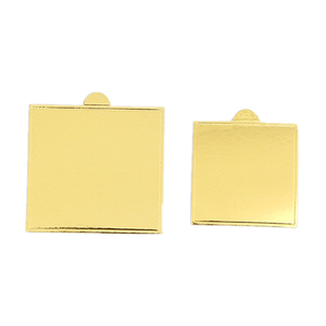 Bolo Placas Forma Quadrada para 4'' 6'' 8'' 10'' 12 ''Padaria Bolo Base Redonda Cartão Gold Food placa de papel Bandeja Do Bolo - Product Image 5