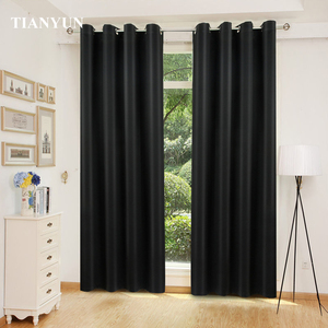 Cortinas Modernas de Poliéster 100% con Alto Nivel de Oscurecimiento, 2 Piezas, Estilo Tradicional Etíope y <span class=keywords><strong>Chino</strong></span> para Ventanas de Habitaciones de Lujo - Product Image 1