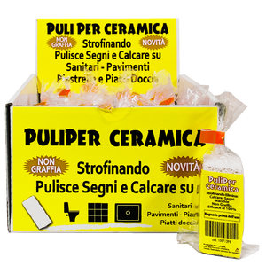 Présentoir de nettoyage en céramique Puliper 25 pièces Produit essentiel pour enlever les écailles - Product Image 2