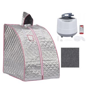 Sauna à vapeur à chauffage rapide, portable et électrique, avec télécommande, pour <span class=keywords><strong>spa</strong></span> intérieur - Product Image 2