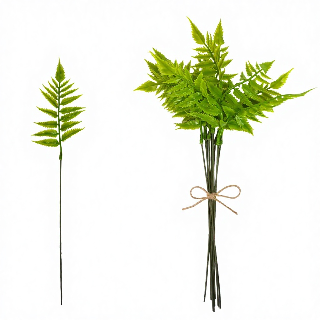 E style (fern leaf branch)