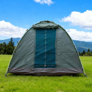 Automatic Quick Opening Hexagonal Beach Double Layer One Bedroom Large <b>Camping</b> 800D Oxford Fabric Waterproof Travel Picnic <b>Tent</b> - Product Image 4