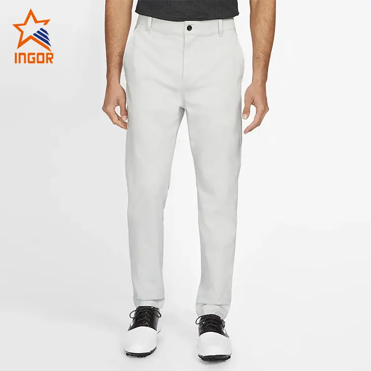 Ingor Essentials Outdoor Thick Mens Quick Dry pantaloni Casual leggeri Classic Slim Fit Stretch Golf Pant Men