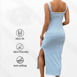 Abiti da donna vestiti da donna a vita alta senza maniche abiti <span class=keywords><strong>premaman</strong></span> estivi - Product Image 5