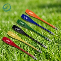 Crayon marqueur de golf en plastique personnalisé avec logo, prix d'usine, crayons de golf multicolores pour le pointage au golf