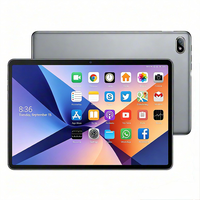 Tablet PC Android 15 Laris Manis, Layar 10.1 Inci, 4G LTE, Prosesor Octa-core 2.0GHz, RAM 6GB, ROM 128GB