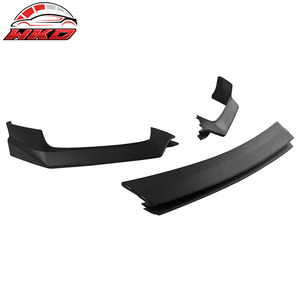 เหมาะสำหรับ INFINITI Q60 V37 2017-2022 RS JDM สไตล์ลิ้นกันชนหน้าสีดำด้าน - Product Image 5