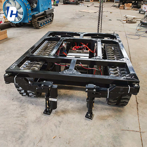 โครงยางไฟฟ้ารางเหล็กขนาดเล็กช่วงล่างสำหรับรถขุดแท่นขุดเจาะขนาดเล็ก - Product Image 6