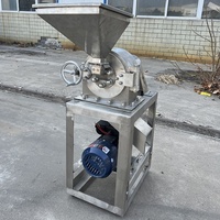 Molino Comercial Pequeño para Especias Finas, 10-200 kg/h, Molinillo de Especias de Grado Alimenticio para Pimienta, Canela y Chile en Polvo