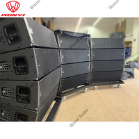 Dual 12 pulgadas 3 vías de audio profesional VTX A12 Sistema de matriz de línea Sistema de sonido altavoces al aire libre