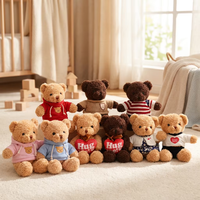 Collection de Peluches Personnalisées : Adorables Ours en Peluche, Animaux en Peluche Doux, Poupées et Jouets pour Bébés
