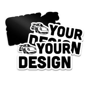 Pegatina <span class=keywords><strong>de</strong></span> imán troquelado <span class=keywords><strong>para</strong></span> puerta <span class=keywords><strong>de</strong></span> refrigerador <span class=keywords><strong>de</strong></span> coche, pegatina personalizada - Product Image 1