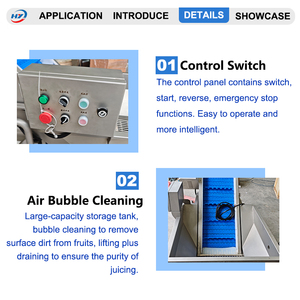 Công suất lớn nâng máy nghiền đa chức năng trái cây thang máy và Máy Nghiền - Product Image 5