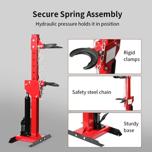 Compresor de Amortiguadores Hidráulicos, Herramienta Vertical para Desmontaje de Suspensión, Herramienta Reforzada para Reparación Automotriz, Instalador y Extractor Hidráulico - Product Image 6
