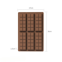 Moules en silicone pour chocolat, résistants, sans BPA, faciles à démouler, pour la pâtisserie à la maison, les bonbons et les desserts, très demandés