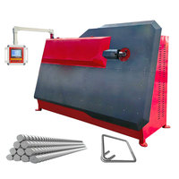 Machine de cintrage automatique CNC pour barres d'armature en acier au carbone avec moteur intégré