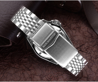 Montre Homme Montre Mécanique Automatique de Luxe pour Hommes 200m Étanche Design Classique Montres de Plongée avec Logo Personnalisé