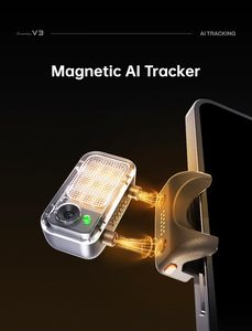 Nuovo Stabilizzatore Gimbal Pieghevole per Telefono Hohem ISteady V3 con Telecomando, Tracciamento Facciale AI, Stabilizzatore Gimbal a 3 Assi con Luce di Riempimento - Product Image 6