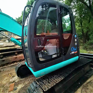 Alta calidad Japón Kobelco SK70SR Mini excavadora usada 7 toneladas Kobelco SK 70SR Pequeña excavadora usada - Product Image 5