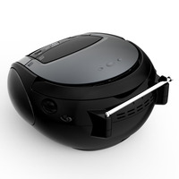 Boombox – enregistreur de Cassette Portable Programmable à chargement par le haut, Port stéréo AM, FM, Radio SD, USB, lecteur CD, CD-R, CD-RW