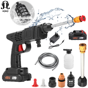 Pistola de Lavado de Autos Portátil de Alta Presión, Inalámbrica, Eléctrica, para el Hogar y el Automóvil, en Oferta - Product Image 2