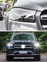 Phares LED modifiés pour Mercedes-Benz GLS W164 2020-2023, phares LED DRL, clignotants, feux de route 12V