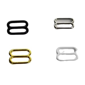 Sujetador de plástico de 10mm a la moda, correas de aleación con hebilla, anillo, gancho deslizante, Clip de lencería para sujetador, ropa interior, traje de baño, Metal recubierto de Bikini - Product Image 5