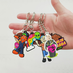 Chất lượng cao và giá rẻ giá PVC Keychain mềm cao su tùy chỉnh thiết kế với <span class=keywords><strong>Keyring</strong></span> cho quảng cáo - Product Image 5