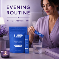 NatureMade Polvo para Dormir Liposomal Vegano para Adultos 3mg/5mg/10mg Melatonina L-Teanina GABA Vitamina B6 Magnesio Sin Gluten para Recién Nacidos