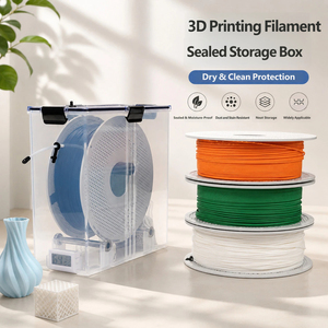 กล่องเก็บเส้นใยพิมพ์ 3 มิติแบบแห้ง ป้องกันฝุ่น สำหรับ PETG TPU PLA พร้อมตะแกรงกรองโมเลกุลแบบใช้ซ้ำได้ - Product Image 4