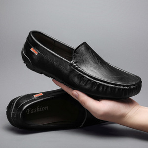 8801 Zapatos Casuales <span class=keywords><strong>de</strong></span> Piel Auténtica para <span class=keywords><strong>Hombre</strong></span> a Precio Económico, <span class=keywords><strong>Mocasines</strong></span> - Product Image 5
