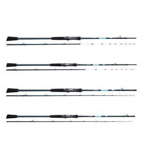 <span class=keywords><strong>Canne</strong></span> à pêche ECOODA Cyan Blue ECBT Hair Tail <span class=keywords><strong>Tenya</strong></span> Rod, pointe en titane, pointe en fibre <span class=keywords><strong>de</strong></span> verre, <span class=keywords><strong>canne</strong></span> à pêche pour bateau - Product Image 3