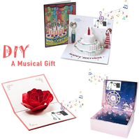 Modulo di registrazione del suono musicale programmabile di alta qualità con pulsante personalizzato regalo di fabbrica per biglietti di auguri con altoparlante a corrente continua