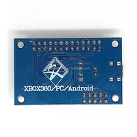 XBOX360 / PC / PC360/Android Encodeur Usb Zero Delay Board Diy Arcade Fighting Game Controller Joystick Wholesale