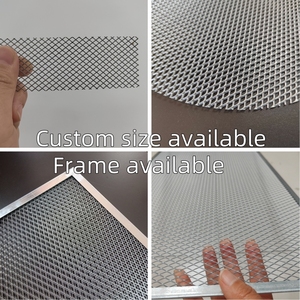 Maille de <span class=keywords><strong>grille</strong></span> de fil d'acier micro-déployé en aluminium Garde-<span class=keywords><strong>gouttière</strong></span> en métal déployé Maille de feuille Produit de haute qualité - Product Image 5