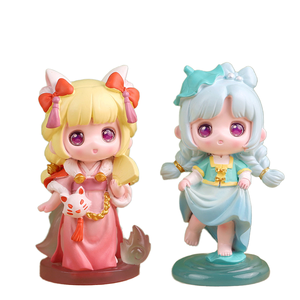 Caja Sorpresa Personalizada de Figura Coleccionable de Chica Hanfu de Estilo Chino <span class=keywords><strong>Antiguo</strong></span>, Figura de Hada de Ensueño para Decoración de Escritorio de Oficina y Regalo para Niñas - Product Image 1