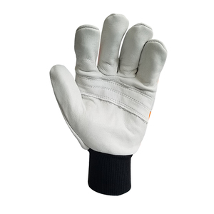 GG3001 Guantes de seguridad con certificación CE Guantes de protección anticorte para trabajo de motosierra Guantes de trabajo de leñador resistentes a cortes a prueba de cortes - Product Image 5