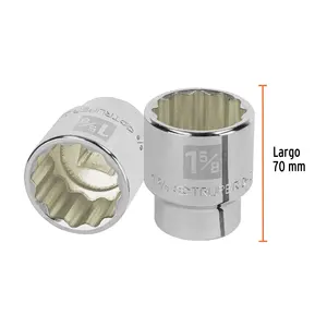 Boîte de 3 douilles à 12 points de 1-5/8 po, entraînement 3/4 po, TRUPER - Product Image 1