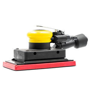 Ponceuse pneumatique pour voiture, fabrication chinoise, 90 * 180 mm, facile à contrôler, type aspiration avec tube et papier abrasif pour le ponçage de voiture - Product Image 5