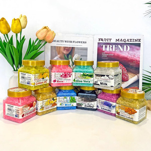 <span class=keywords><strong>Sel</strong></span> de Bain Bio Végétalien Naturel aux Herbes et Fleurs, Exfoliant Corporel Aromatique Blanchissant au <span class=keywords><strong>Sel</strong></span> <span class=keywords><strong>d</strong></span>'Épsom, Marque Blanche SPA Relaxant - Product Image 2