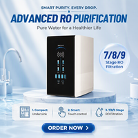 Système de purification d'eau par ultrafiltration UV à 6 étapes pour appareils ménagers, filtre à eau RO, système de purification d'eau, filtre RO 600GPD
