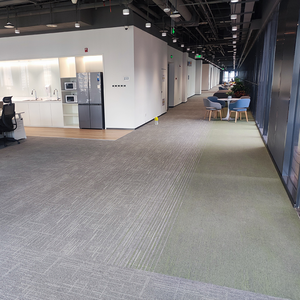 Tùy chỉnh chất lượng cao hiện đại sang trọng văn phòng Thảm gạch lát sàn 50x50 Nylon nhà thương mại sử dụng Non-Slip <span class=keywords><strong>PET</strong></span> thân thiện - Product Image 1