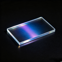 HC Optics Cube de séparation de faisceau polarisant en silice fondue, composant optique sur mesure, transmission de 95 %, 780 nm, qualité de surface 40-20